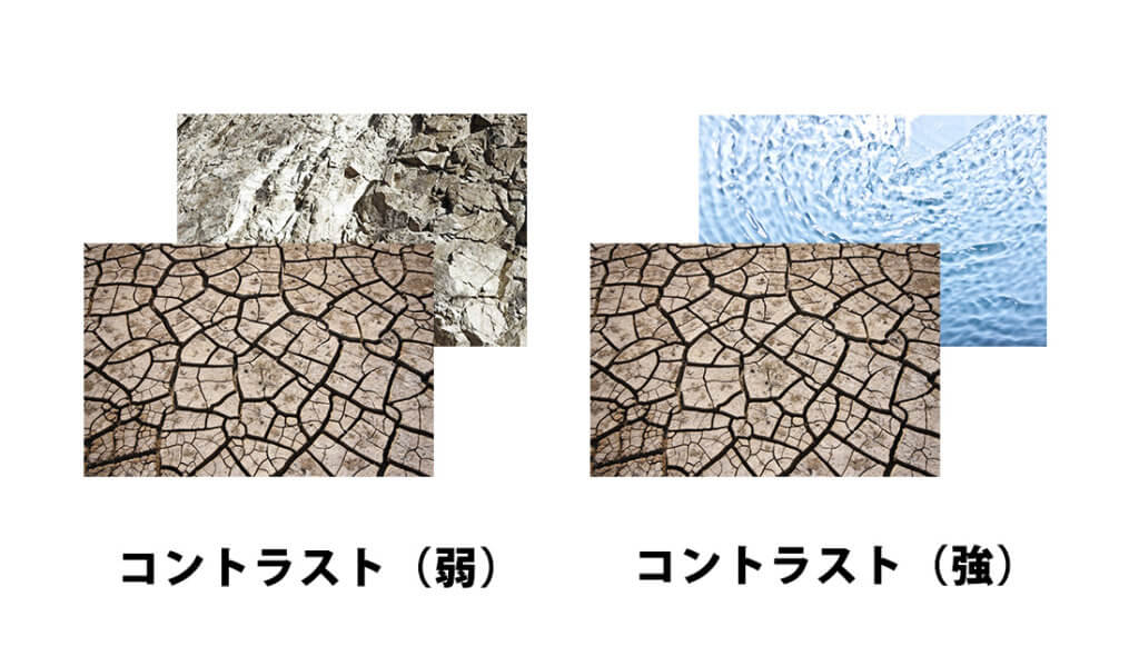 画像検査におけるコントラストとは何ですか?